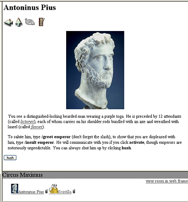 screenshot of player bot, Antoninus Pius