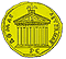 coin depicting the temple of Antonius and Faustina