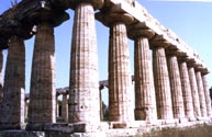 Doric columns, Paestum, Italy
