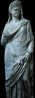 statue of priestess